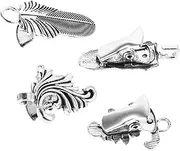 [BESPORTBLE] Versatile Dress Clips Pcs Women's Metal Cardigan Clips for Retro Shawl