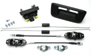 15-PC Tailgate Hardware Kit Non-Locking Handle Bezel HInge Latch Cables 07-13 GM