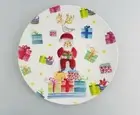 NEW Anthropologie Kris Kringle Plate Jennifer Orkin Lewis August Wren Holiday