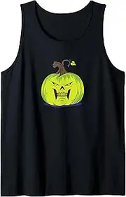 [Masters of the Universe] Skeletor Pumpkin Tank Top