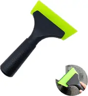 Heytea Small Squeegee with 5 Inch Green Rubber Window Tint Squeegee, Mini Wiper Window Tinting Tools with Non-Slip Handle (Green)