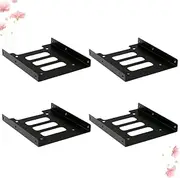 DOITOOL 4 Pcs 2.5 to 3.5 SSD HDD Hard Disk Drive Bays Holder,Metal SSD Mounting Bracket Adapter for PC,Easy Installation
