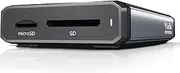 SanDisk Professional PRO-Reader SD and microSD - High Performance Card Reader for SD and MicroSD Cards, USB 3.2 Gen 1 - SDPR5A8-0000-GBAND