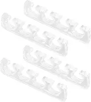 OSOLADY Toe Separators for 2 Pairs Silicone Toe Spacers Reusable Foot Nail Separator for Women Men