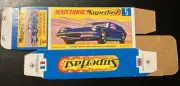 Matchbox Superfast #5 Lotus Europa ‘70-‘71 Type G Repro Box