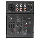 5-Channel Compact Audio Mixer Sound Mixing Console USB Audio Interface O0P3