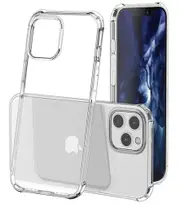 Clear Reinforced Protection Back Case Cover for iPhone 12/12 Pro - Clear