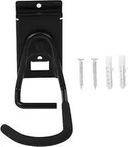 1pc Bike Hook Quad Computer Basket Bicycle Wall Tool Hangers Pedals Bikes Safety Headlight Wall Utility Storage Garage Wall Mount Clothes Rack Bike Rack Black Iron