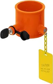 Trailers & Camping-Cars Container Carriers, Wheel Center Axis Locking - Warning Tow Locks and Trailer Hitch Locks - High Anti-Theft Trailer Lock