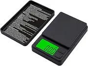 Youerte PrecisionPro Digital Pocket Scale: Advanced 0.01g High-Accuracy Miniature Scale with Backlit LCD for Easy Reading, Multi-Unit Conversion, Protective Cover, Ideal for Jewelry and Kitchen
