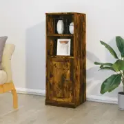 Highboard Cabinet Smoked Oak 36x35.5x103.5 cm Engineered Wood Storage Unit