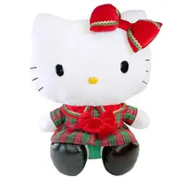 在飛比找樂天市場購物網優惠-小禮堂 Hello Kitty 24吋絨毛玩偶娃娃 (蘇格蘭
