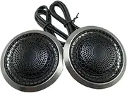 Car Speaker Tweeters Silk Membrane Ball Treble 300W High-Power HiFi Set Car Audio Car Set is Convenient Install Small Car Audio Tweeters