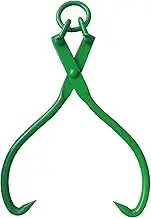 Timber Claw Hook, 18in - Log Lifting Tongs Heavy Duty Grapple Timber Claw, Lumber Skidding Tongs Logging Grabber 18" Jaw Opening