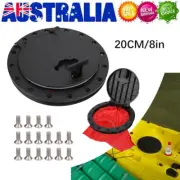 8inch Round With Screw Waterproof Hatch Cover Portable For Kayak ABS Deck Plate
