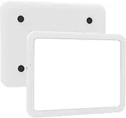 TOHETO A4 Rechargeable Led Super Bright Light Pad Powered by 3500mAh Lithium Battery for Weeding Vinyl, Portable Wireless Light Board/Box for Tracing, Diamond Painting, Sketching & Drawing (White)