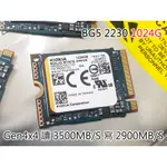 台灣鎧俠 BG5 512G 1024G M2 SSD 2230 固態硬碟 工業包 支援 SURFACE DIY CFE