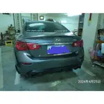 2014-2021款無限 INFINITI  Q50尾翼Q50 Q50L改裝專用免打孔烤漆壓尾翼