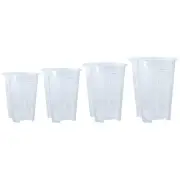 Flower Pot Home Balcony Flower Pot No Rotten Roots Plastic Transparent