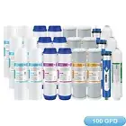 3-Year 5-Stage Reverse Osmosis System Water Filter with 3pcs 100 GPD RO Membrane