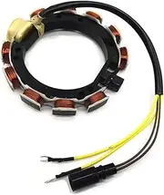 Outboard Stator Compatible with Johnson Evinrude 1988-1998(65JET,80JET,85,88,90,100,112,115HP-4Cyl)(9Amp) 583340 583536 763767 173-3536