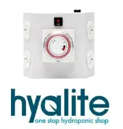 LMU 4 Outlet Box 2400w 1 x Plug Lead Hortitek Light Management Unit Timer Hydro