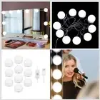 Hollywood Style Makeup Mirror Lights Vanity Lights Kit for Bathroom Mirror