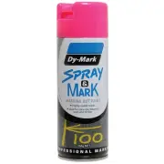2x Dy-Mark MARKING PAINT 350g SPRAY*Aust Brand-Pink Fluro, White, Blue Or Yellow