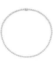 Diana M. 14K 25.26 ct. tw. Lab-Grown Diamond Tennis Necklace