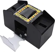 Card Shuffler, Battery Operated Card Dealer Machine, 1-4 Decks Automatic Card Shuffler, Lower Noise & Easy to Use, Suitable for Classic Poker & Trading Card Games