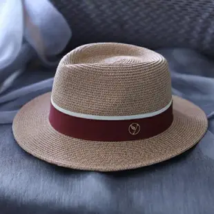紳士帽 櫪野夏天男士大碼草帽手工編織寬檐夏季禮帽遮陽防曬大頭圍太陽帽 薇薇