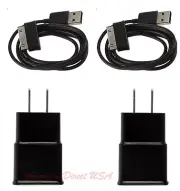 2 X 2.0A Wall Charger +2 X USB Cable for Samsung Galaxy Tablet 7.0 7.7 8.9 10.1