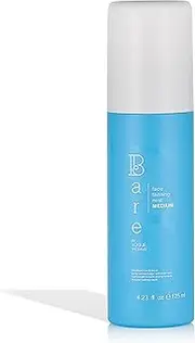 Bare by Vogue Self Tan Face Mist Spray - Medium, Fake Tan for Natural Glow on Face & Body, 125ml