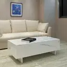 Modern Coffee Table High Gloss Living Room Furniture White