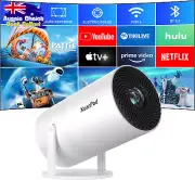 Mini Projector 4K 1080P Android Wifi Bluetooth Auto Focus