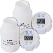 e-Pill TimeCap – Smart Pill Bottle Cap with Last Opened Time Stamp & Up to 24 Daily Alarms (2)