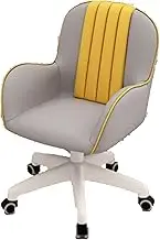 Chair Office Chair with 360 ° Rotating Wheels Mobile Computer Chair Home Student Desk and Chair for Office and Home Office Chair