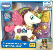 VTech Starshine the Bright Lights Unicorn Interactive Learning Toy Lights Sound