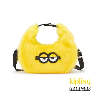 KIPLING LOVES MINIONS 小小兵聯名系列 彎月型手提斜背包-KEVIN