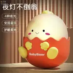 ✨兒童益智+熱賣夜光不倒翁玩具 嬰幼兒0-1一歲6-8-9月寶寶新生益智早教玩具