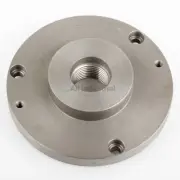 Threaded Back Plate Adapter 6" 3-Hole With 1-1/2"-8 Thread for Lathe Chucks