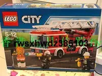 在飛比找露天拍賣優惠-新品LEGO樂高城市系列60107雲梯消防車玩具積木早教益智