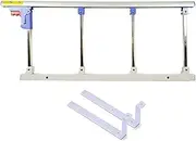 Ajustable and Folding Bed Railing,Folding Bed Rail,Adults Guard Rail Folding,Hospital Sides Rails Guard Home Care Handicap Safety Assistance Devices,94cm*40cm/37in*15.74in
