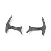 Pair Real Carbon Fiber Steering Wheel Switch Paddle Housing Fit For Ferrari 458 (for: Ferrari)