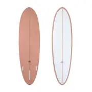 Aloha Fun Division Mid PU 7ft Surfboard in Sand - Size 7ft -