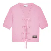 [GANNI] Future Wool Mix Cardigan