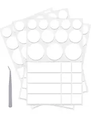 96 PCS Double Sided Tape for Walls, Removable Mounting Tape, Picture Hanging Str