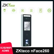 ZKTeco nFace260 Time Fingerprint Facial Recognition Access Control Terminal New