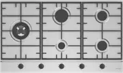 Omega 90cm Gas Cooktop