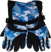 [Sosoport] Men's Cold Weather Gloves Touchscreen Ski Snowboard Gloves Waterproof Windproof Thermal Lined for Winter Sports
